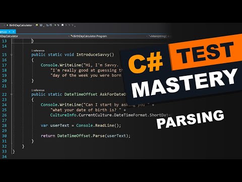TEST Parsing C Mastery Course