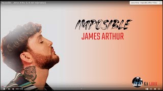 Download lagu Impossible - James Arthur (Lirik dan terjemahan) mp3 Download lagu Impossible - James Arthur (Lirik dan terjemahan) mp3