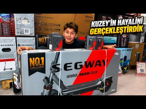 KUZEY HAYALİNE KAVUŞTU !! ELEKTRİKLİ SCOOTER ALDIK