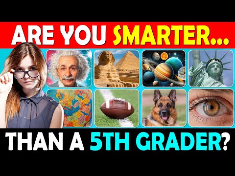Are You Smarter Than a 5th Grader? | General Knowledge Quiz (Part 2)