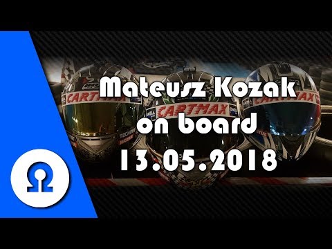 Cartmax Lublin 13.05.2018 Mateusz Kozak on board