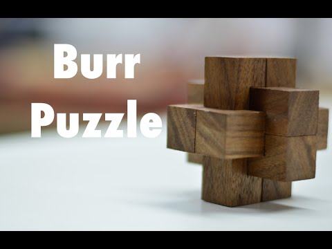 Woodworking project - Burr puzzle