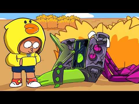 Brawl Stars Animation #48 Restoration 8 Bit Virus Damaged
