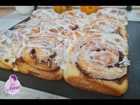 Saftige Zimtschnecken mit Nuss Füllung wie vom Bäcker I das müsst Ihr unbedingt mal testen