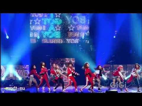 SNSD - I Got A Boy (Mirrored and Slowed Dance Fancam)