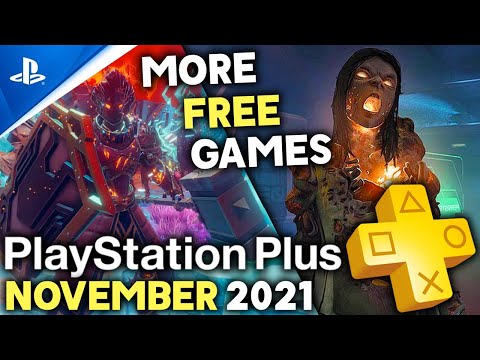 More FREE PS PLUS November 2021 Games Revealed - 2 More Games! PS+ PlayStation Plus 2021 Free Games