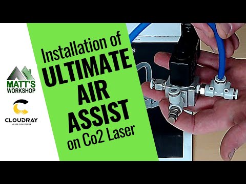 Ultimate Air Assist Upgrade for Co2 Laser RUIDA 644X Controllers - CNC Co2 Laser Machine