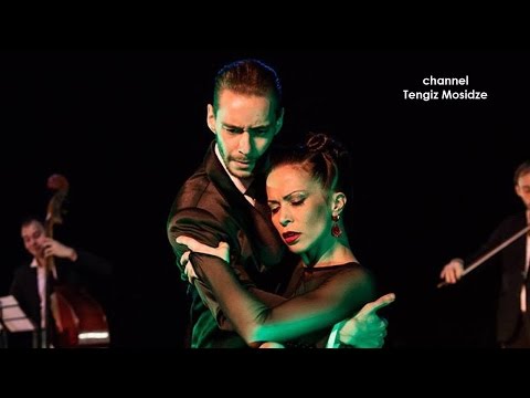 Tango "Negracha".  Olga Nikola and Dmitriy Kuznetsov  with “Solo Tango” orchestra. Танго. 2015.