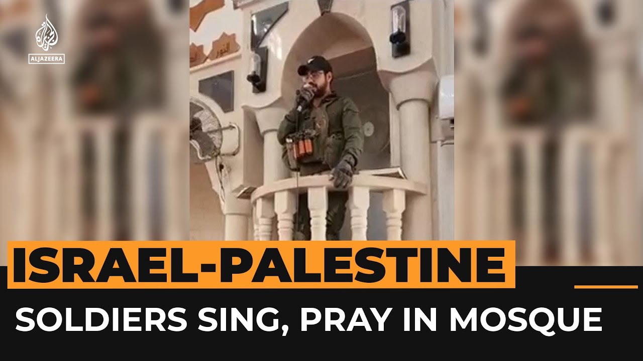 Israeli Soldiers' Shocking Behavior in Jenin Mosque Triggers Global Condemnation