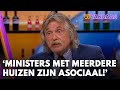 'Asociaal dat ministers meerdere huizen hebben terwijl er een woningtekort is' | VI VANDAAG