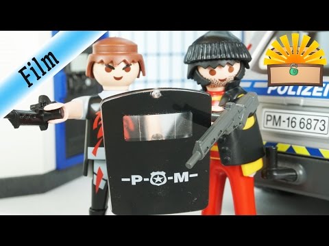 ZU FRÜH GEFREUT!? KUGELHAGEL beim GEFÄNGNIS AUSBRUCH! SEK EINSATZ Playmobil Film deutsch