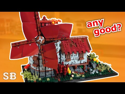 Will this Dutch Windmill set Blow You Away? - Medieval Brick