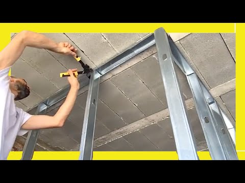 🔥 Drywall partition ▶︎ How to Build a metal framed wall (70mm profiles)  PLADUR