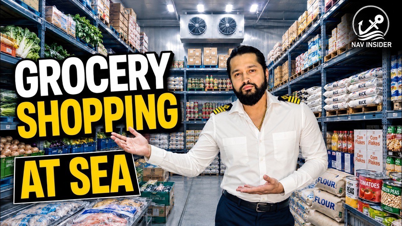 Inside a Ship’s Provision Store | Life at Sea with Captain Nikhil | NavInsider