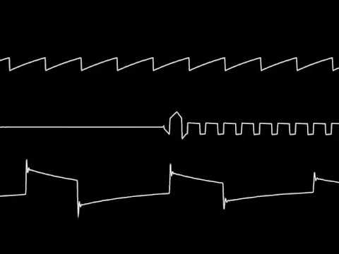 COMMODORE C64 SID - 1995 - RHYTHM IS A DANCER - LASZLO SIMON (ROY) / Oscilloscope View