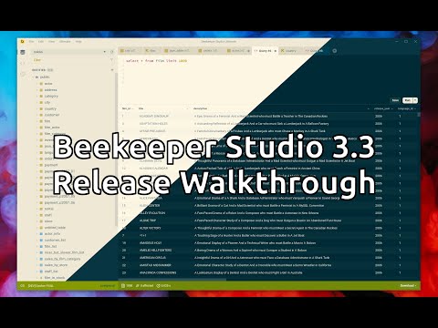 Beekeeper Studio 4.0 released with advanced SQL and database management  features