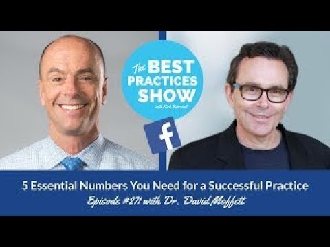 Episode #271: 5 Essential Numbers You Need For A Successful Practice, with Dr. David Moffet