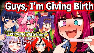 IRyS Gave Birth while Everyone was Watching... #ENrecoClips