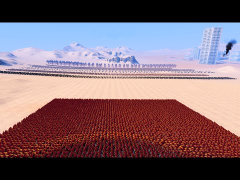 UEBS - 6 LAYERS OF ANIMALS vs THE SPARTANS - Ultimate Epic Battle Simulator