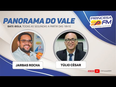 12/01/2026 - PANORAMA DO VALE - (Bate Bola Politico)