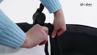 How to Remove the Lux Carry Cot Pack I MIOS Stroller Travel System I CYBEX