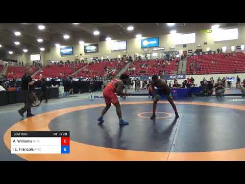 2018 Marine Corps US Open/Senior Men's Greco-Roman 97 Rnd Of 16 - Aj Williams (Outo) Vs. Enock Fra