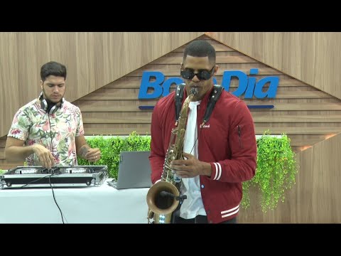 Italo Sax e DJ Guilherme Lapa animam o especial de Réveillon do Bom Dia News 31 12 2021