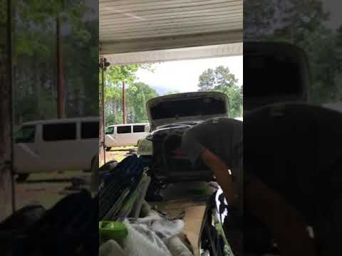 2008 Nissan Titan bumper replacement