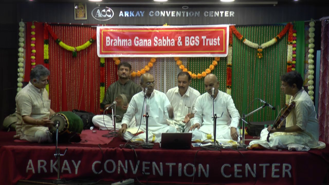 Brahma Gana Sabha & BGS Trust - Hydrabed Brothers Vocal Duet