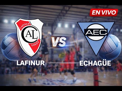 Transmisión en vivo de Club Atletico Lafinur Voley. Lafinur vs Echague