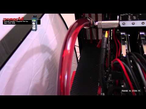 Primochill Intensifier Black Dye - deepening the Blood Red coolant