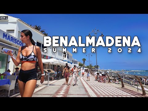 Benalmadena Spain Lovely Day Summer 2024 June Update Costa del Sol | Málaga [4K]