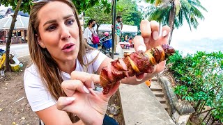 Epic Lao Street Food 🇱🇦 Luang Prabang Morning Market!