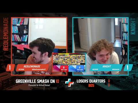 Greenville Smash On Monthly #10 - Losers Quarters - RedLemonade vs Knight
