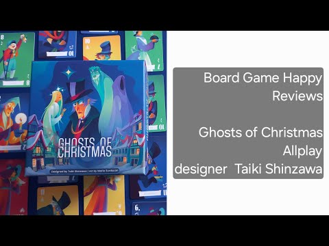 Ghosts of Christmas a review by Board Game Happy