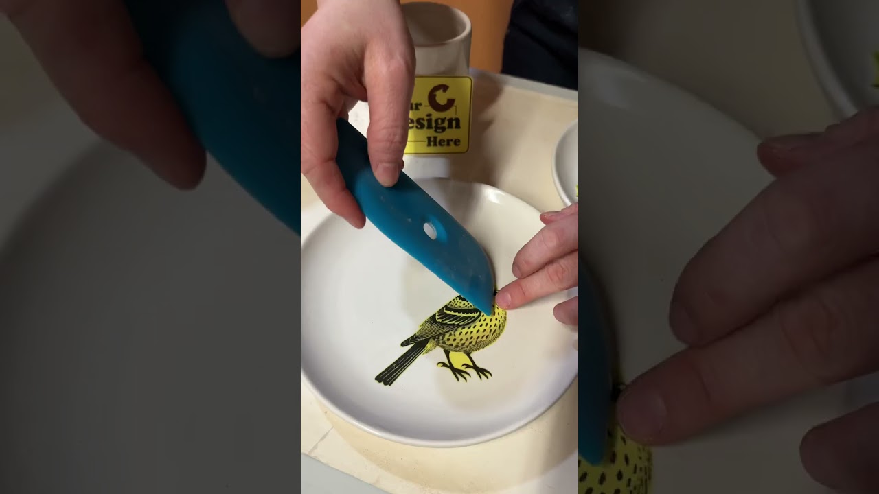 The Ceramic Shop's Overglaze Decals - How to apply to your ceramics!