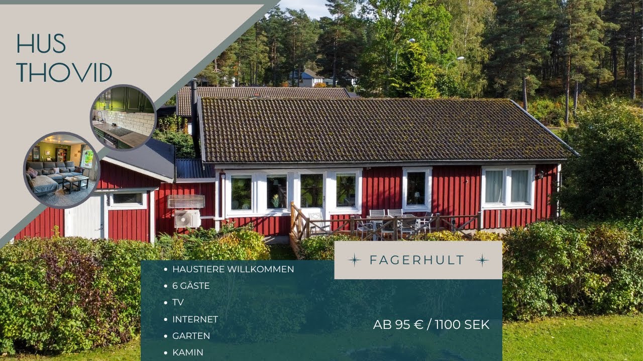 Holiday cottage Thovid - Comfort & nature in Småland | Schweden-Ferienhaus24