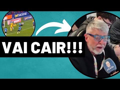 DESESPERADO, FARID QUASE CHORA APÓS GRÊMIO 0 X 1 SPORT!