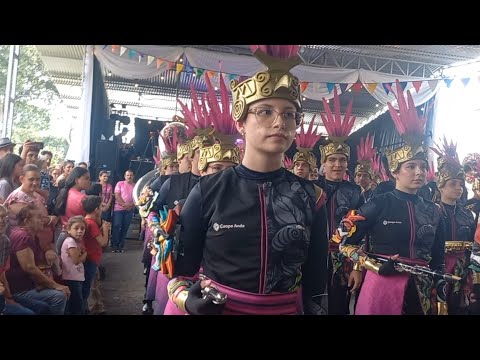 Presentación Banda Municipal de Zarcero. Fiesta patronal de Naranjo