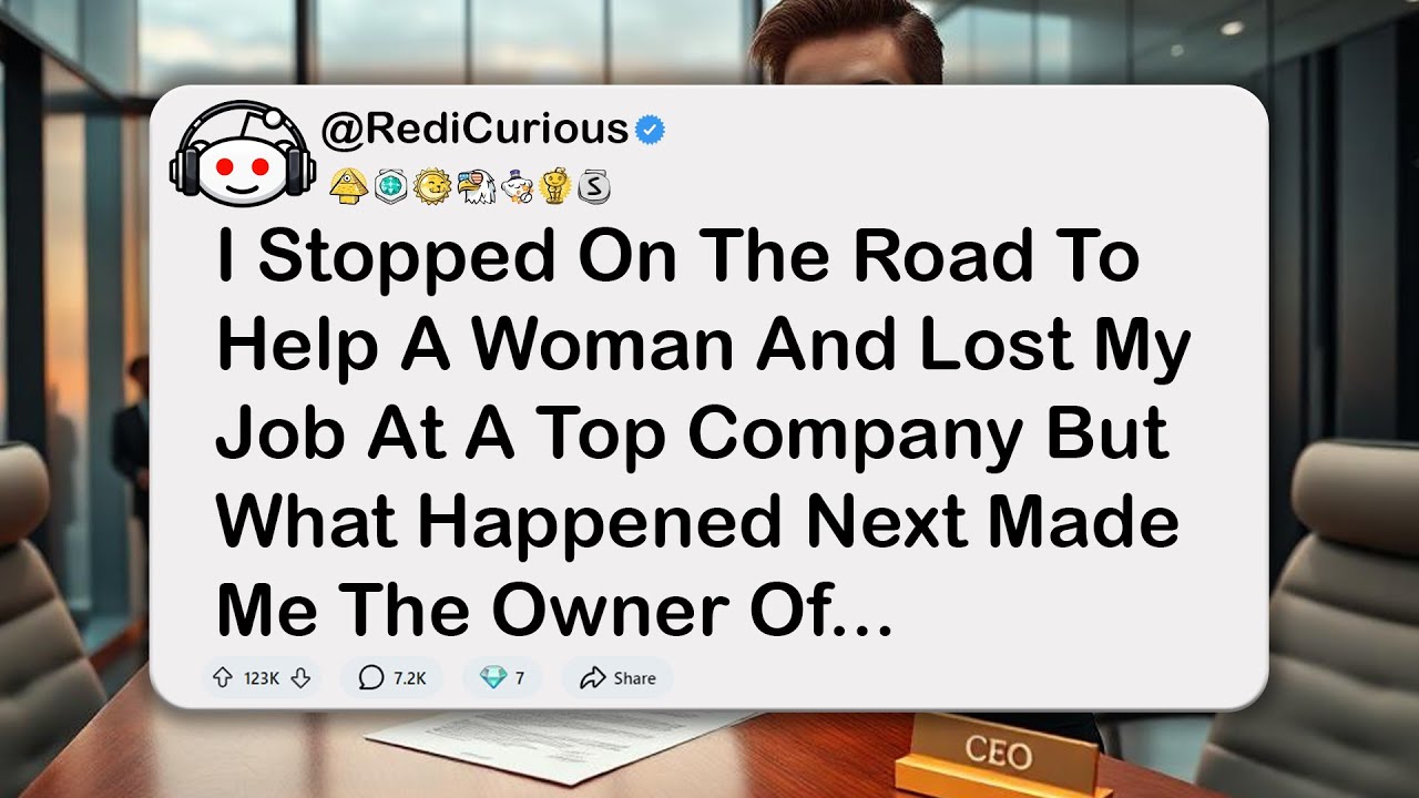 I Stopped On The Road To Help A Woman And Lost My Job At A Top Company, But Then Everything Changed…