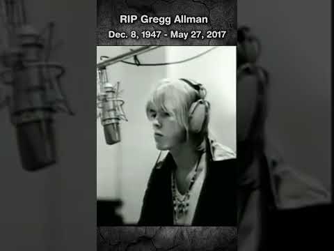 Gregg Allman "The Road Goes On Forever" #RIP | He Died on May 27, 2017