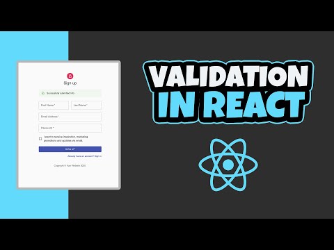 Form Validation In React Js Complete Javascript Validation 2020
