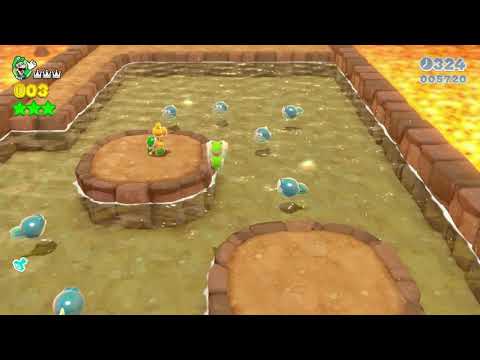 Super Mario 3D World (Switch) 7-6 Speedrun - Time: 138 (Former WR)