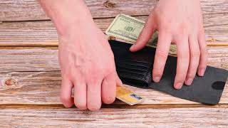 Портмоне для мужчин в два сложения из натуральной фактурной кожи Canpellini 21575 черное