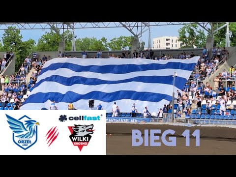 WYPADEK JAMRÓGA!!! Mecz Orzeł Łódź - Wilki Krosno Bieg 11 i powtórka 01.06.2025