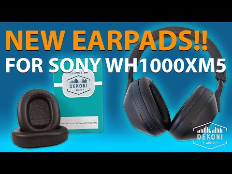 Dekoni Audio Platinum Series Replacement Ear Pads Sony WH1000XM5 Headphones