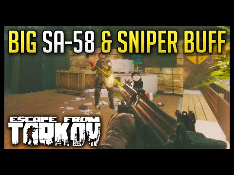 Buffed SA-58 & Sniper Rounds - Escape from Tarkov