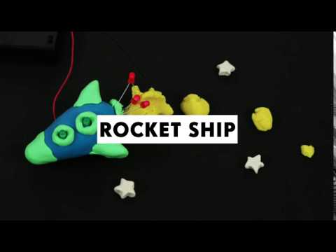 Make a rocket ship out of Electro Dough