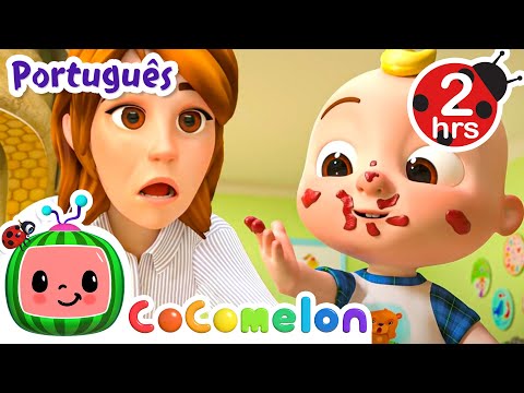 Capa de Vamos Fazer Pizza | 2 HORAS DE COCOMELON BRASIL! | Músicas Infantis e Desenhos Animados em Português