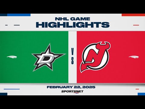 NHL Highlights | Stars vs. Devils - February 22, 2025